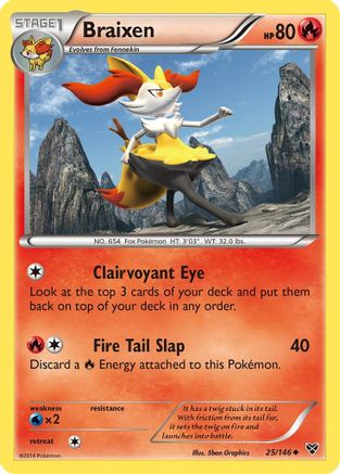 Braixen 25/146 - XY