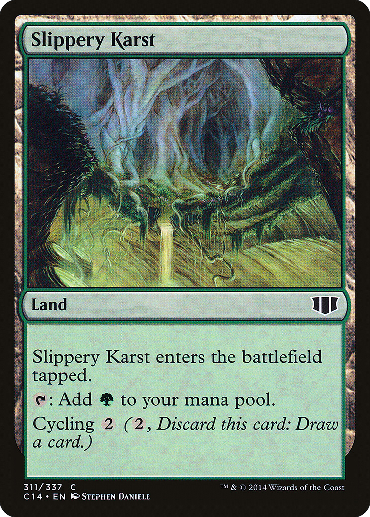 Slippery Karst (C14-311) - Commander 2014