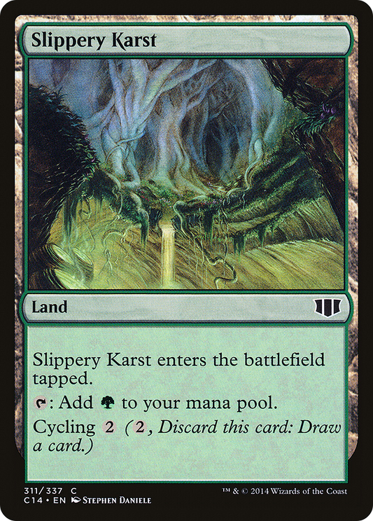 Slippery Karst (C14-311) - Commander 2014