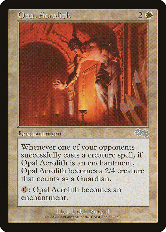 Opal Acrolith (USG-022) - Urza's Saga