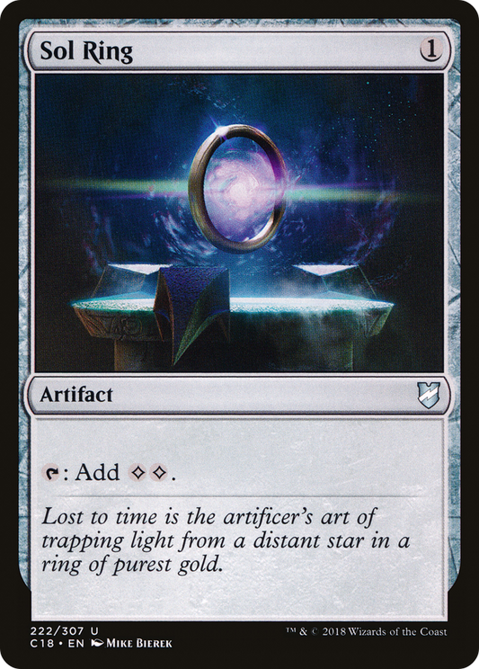 Sol Ring (C18-222) - Commander 2018