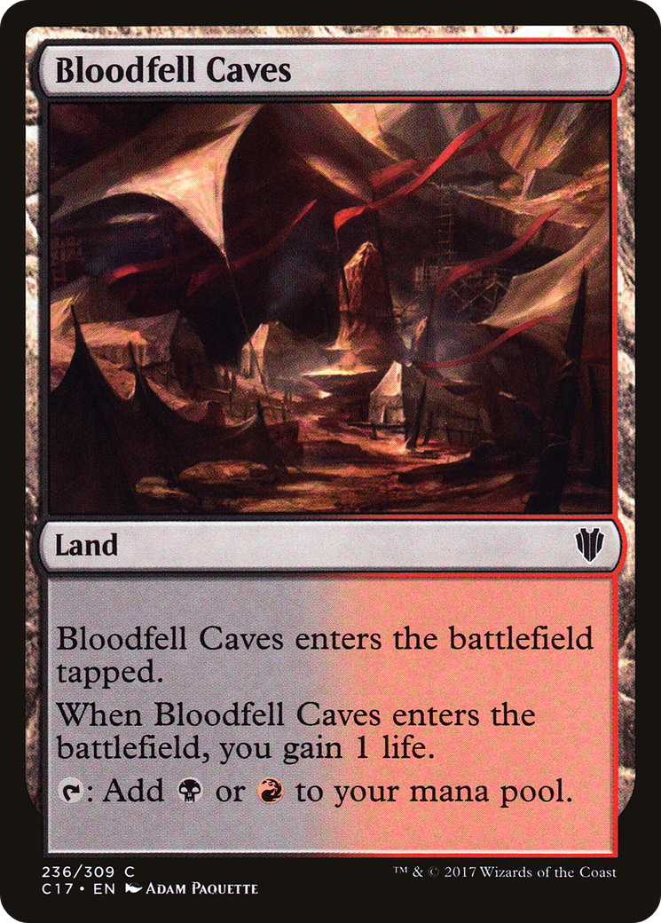 Bloodfell Caves (C17-236) - Commander 2017