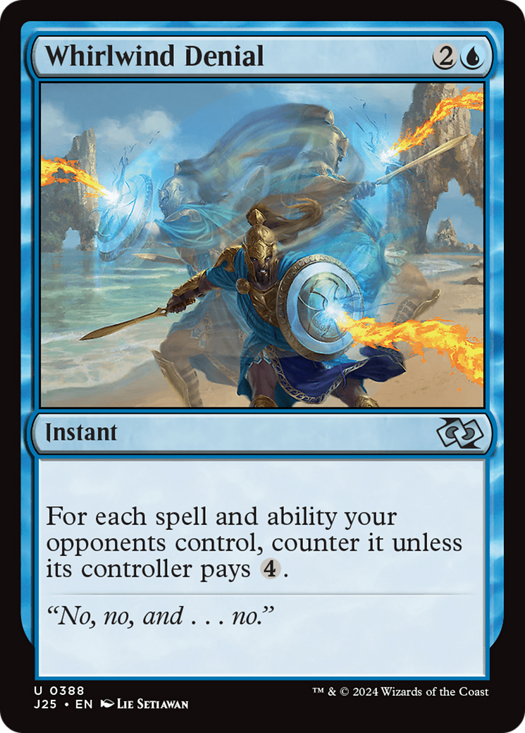 Whirlwind Denial (J25-388) - Foundations Jumpstart Foil