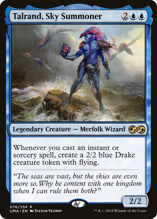 Talrand, Sky Summoner (UMA-076) - Ultimate Masters Foil