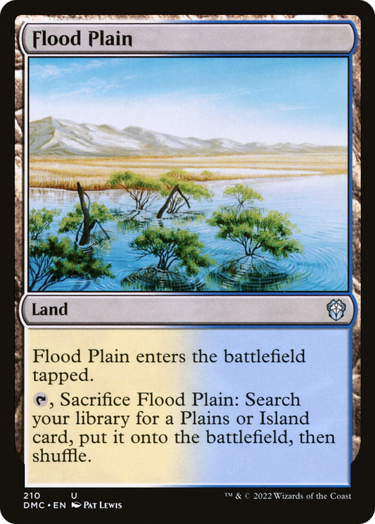 Flood Plain (DMC-210) - Dominaria United Commander