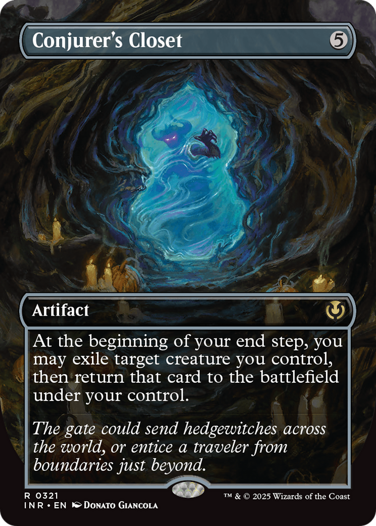 Conjurer's Closet (Borderless)  (Borderless)(INR-321) - Innistrad Remastered