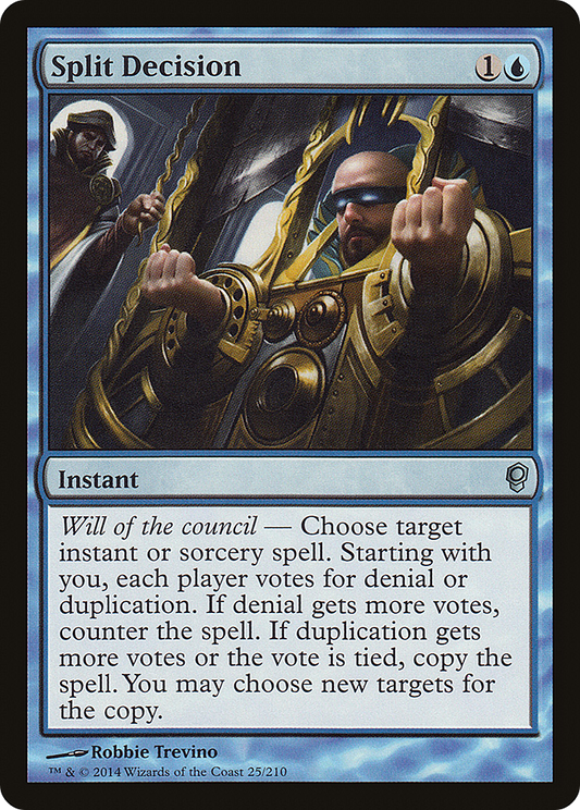 Split Decision (CNS-025) - Conspiracy Foil