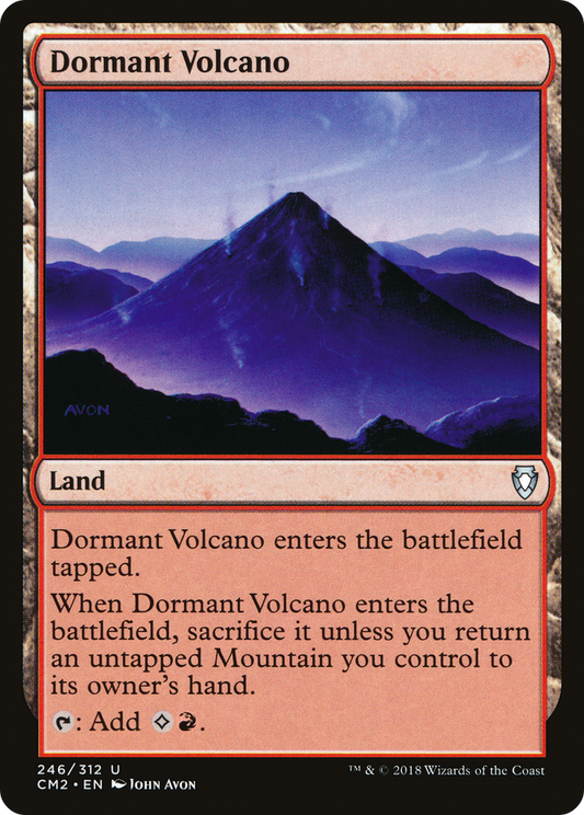 Dormant Volcano (CM2-246) - Commander Anthology Volume II