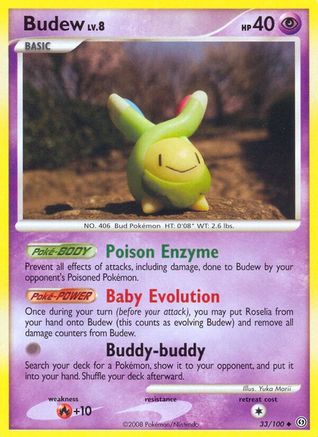 Budew - 033/100 - Stormfront Normal - Uncommon