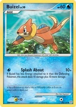 Buizel (72/130) - Diamond and Pearl  - Common