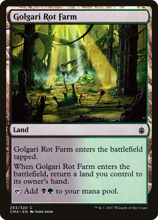 Golgari Rot Farm (CMA-253) - Commander Anthology