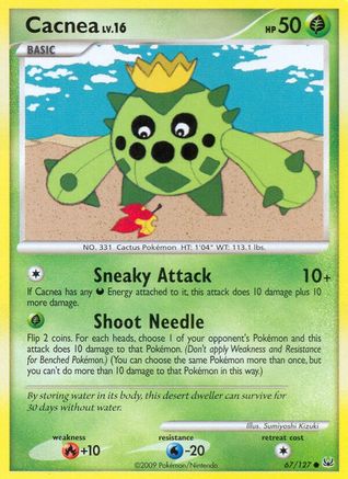 Cacnea 067 - Platinum Normal - Common