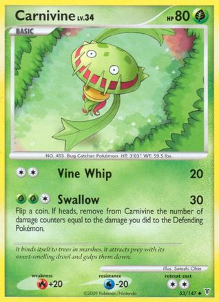 Carnivine (53/147) - Supreme Victors  - Uncommon