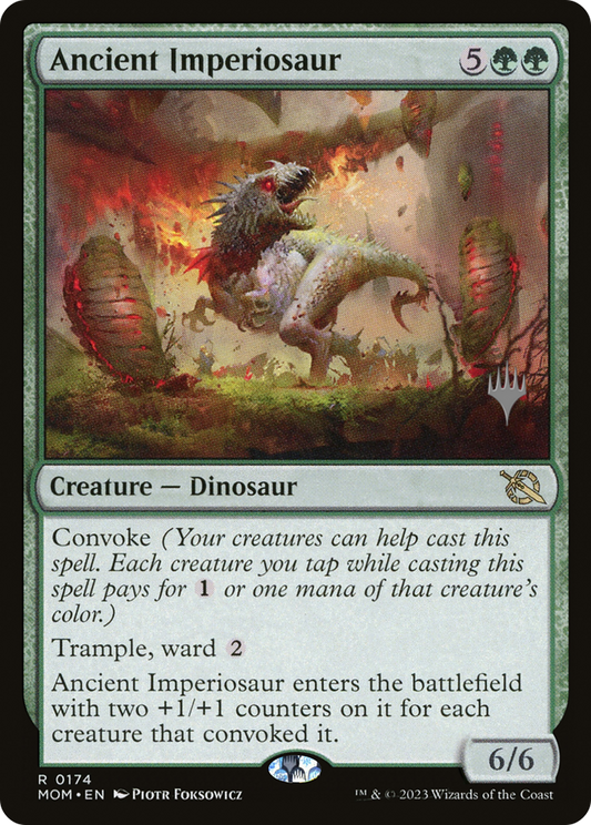 Ancient Imperiosaur (PPMOM-174P) - March of the Machine Promos (Promo Pack)