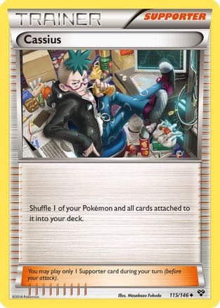 Cassius 115/146 - XY Base Set Normal - Uncommon