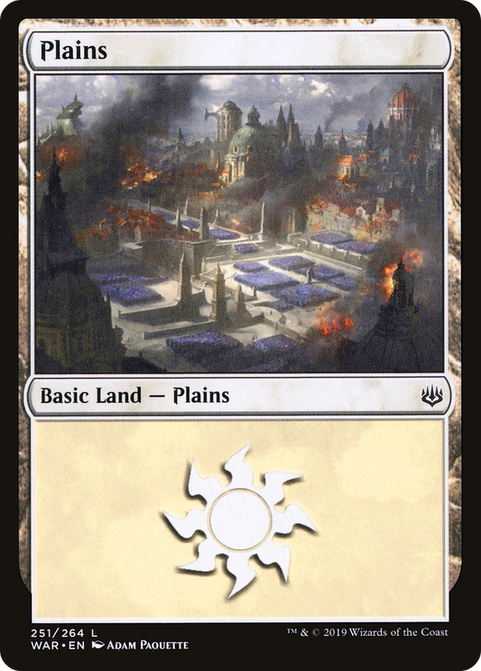 Plains (WAR-251) - War of the Spark Foil