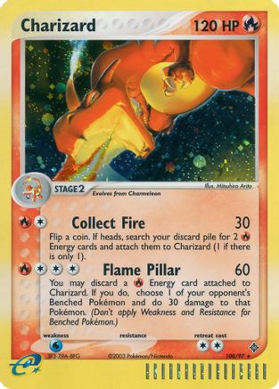 Charizard 100 - Dragon Holofoil - Secret Rare