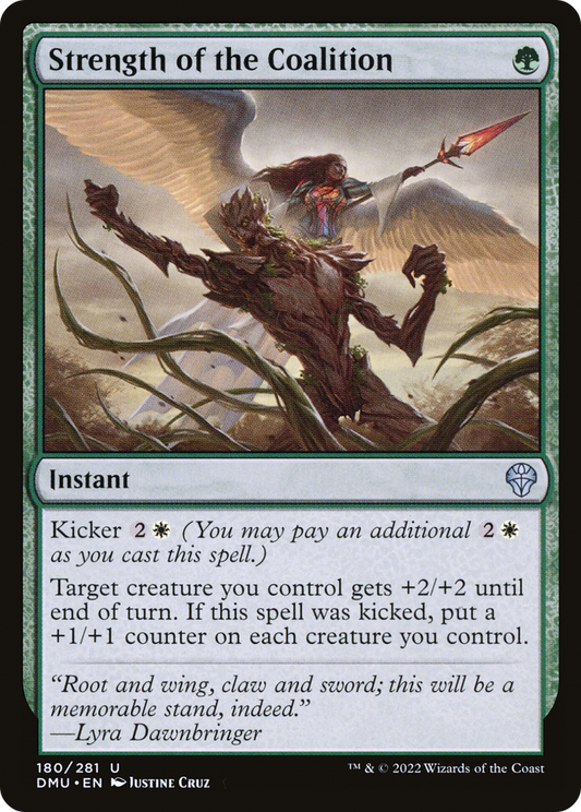 Strength of the Coalition (DMU-180) - Dominaria United Foil