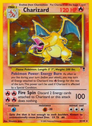 Charizard 3/110 - Legendary Collection Holofoil