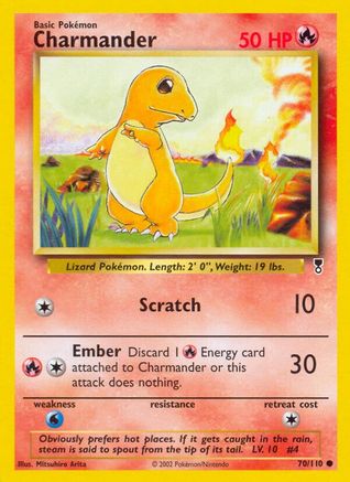 Charmander 070/110 - Legendary Collection Reverse Holofoil - Common