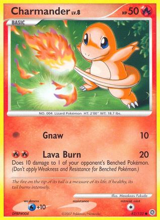 Charmander - 082/132 - Secret Wonders Normal - Common