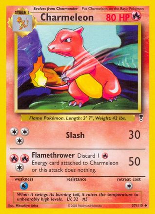 Charmeleon 37/110 - Legendary Collection Reverse Holofoil