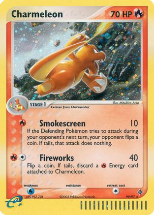 Charmeleon (99/97) - Dragon Holofoil - Secret Rare