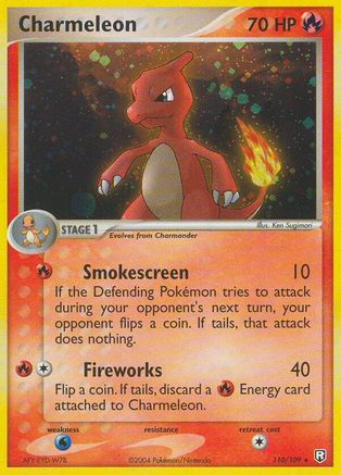 Charmeleon (110/109) - Team Rocket Returns Holofoil - Secret Rare