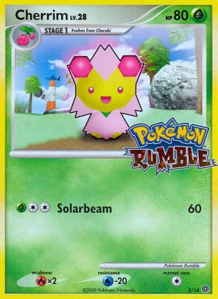 Cherrim 2/16 - Pokmon Rumble