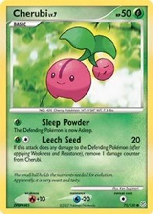 Cherubi 075 - Diamond and Pearl Reverse Holofoil - Common