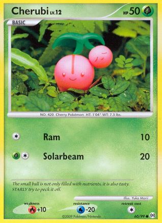 Cherubi - 060/99 - Arceus Reverse Holofoil - Common