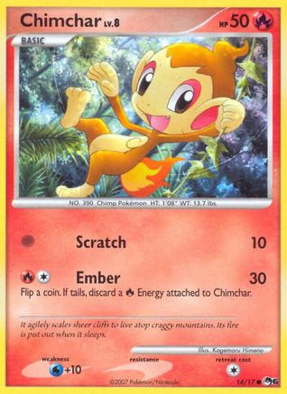 Chimchar 14/17 - POP Series 6