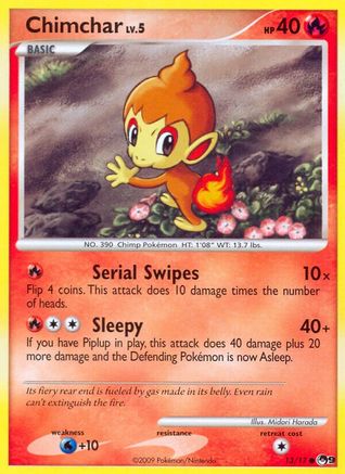Chimchar - 013/17 - POP Series 9 Normal - Common