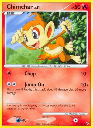 Chimchar 97/147 - Supreme Victors Reverse Holofoil