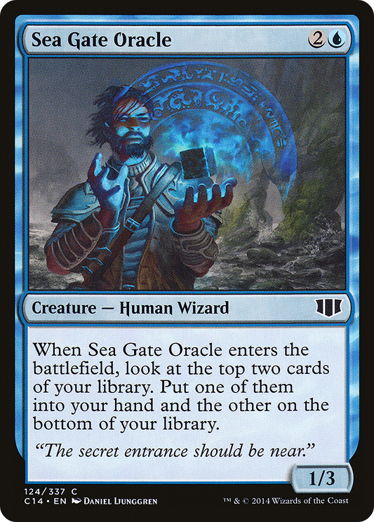 Sea Gate Oracle (C14-124) - Commander 2014