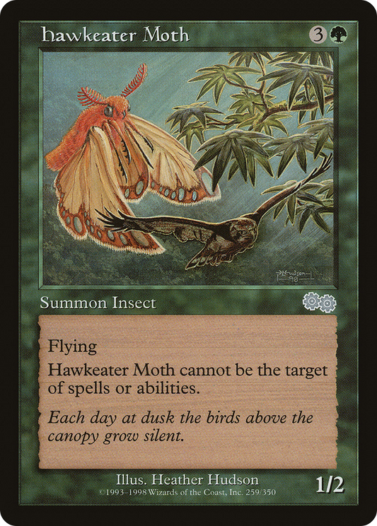 Hawkeater Moth (USG-259) - Urza's Saga