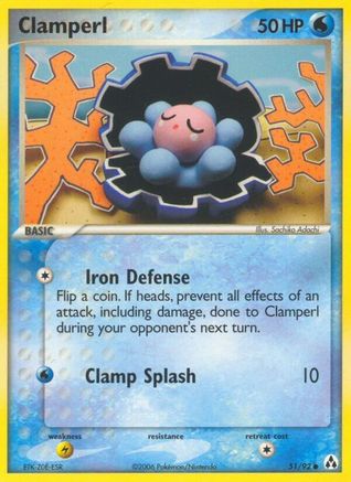 Clamperl 51/92 - Legend Maker Reverse Holofoil