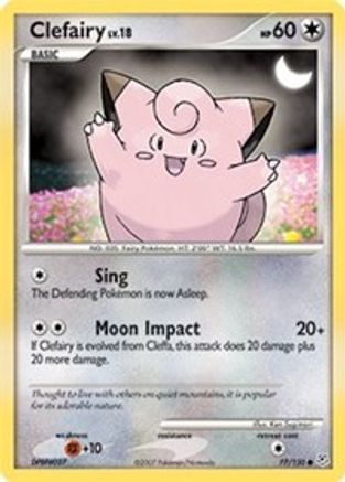 Clefairy 77/130 - Diamond & Pearl