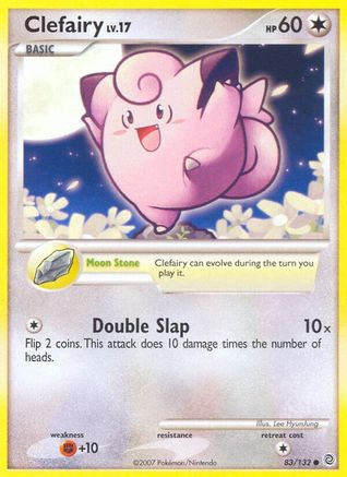 Clefairy - 083/132 - Secret Wonders Reverse Holofoil - Common