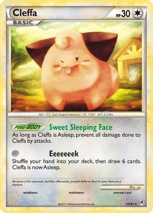 Cleffa (24/95) - Call of Legends Reverse Holofoil - Rare