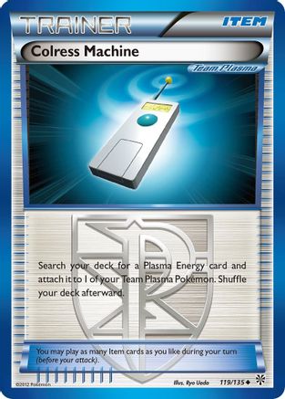 Colress Machine (Team Plasma) (119/135) - Plasma Storm  - Uncommon