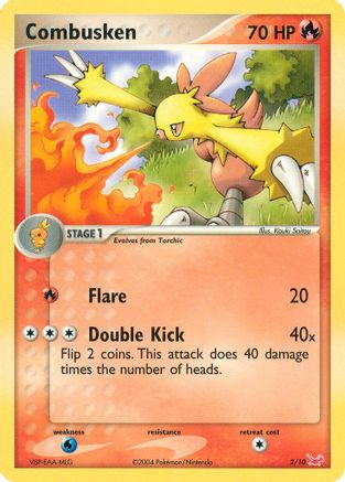 Combusken 2/10 - EX Trainer Kit Latias