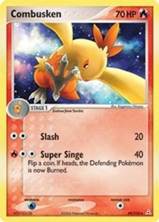 Combusken 39/110 - Holon Phantoms Reverse Holofoil