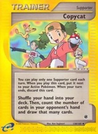 Copycat 138/165 - Expedition Reverse Holofoil - Uncommon