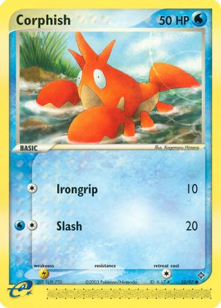Corphish 053/97 - Dragon Reverse Holofoil - Common