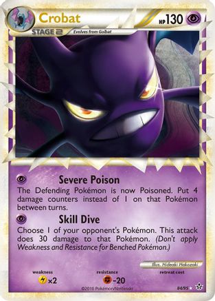 Crobat 84/95 - HSUnleashed Holofoil