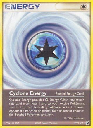 Cyclone Energy 99/115 - Unseen Forces Reverse Holofoil