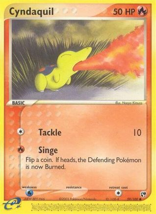 Cyndaquil 059/100 - Sandstorm Normal - Common