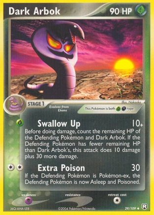 Dark Arbok 029 - Team Rocket Returns Reverse Holofoil - Uncommon