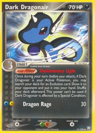 Dark Dragonair 031/109 - Team Rocket Returns Reverse Holofoil - Uncommon